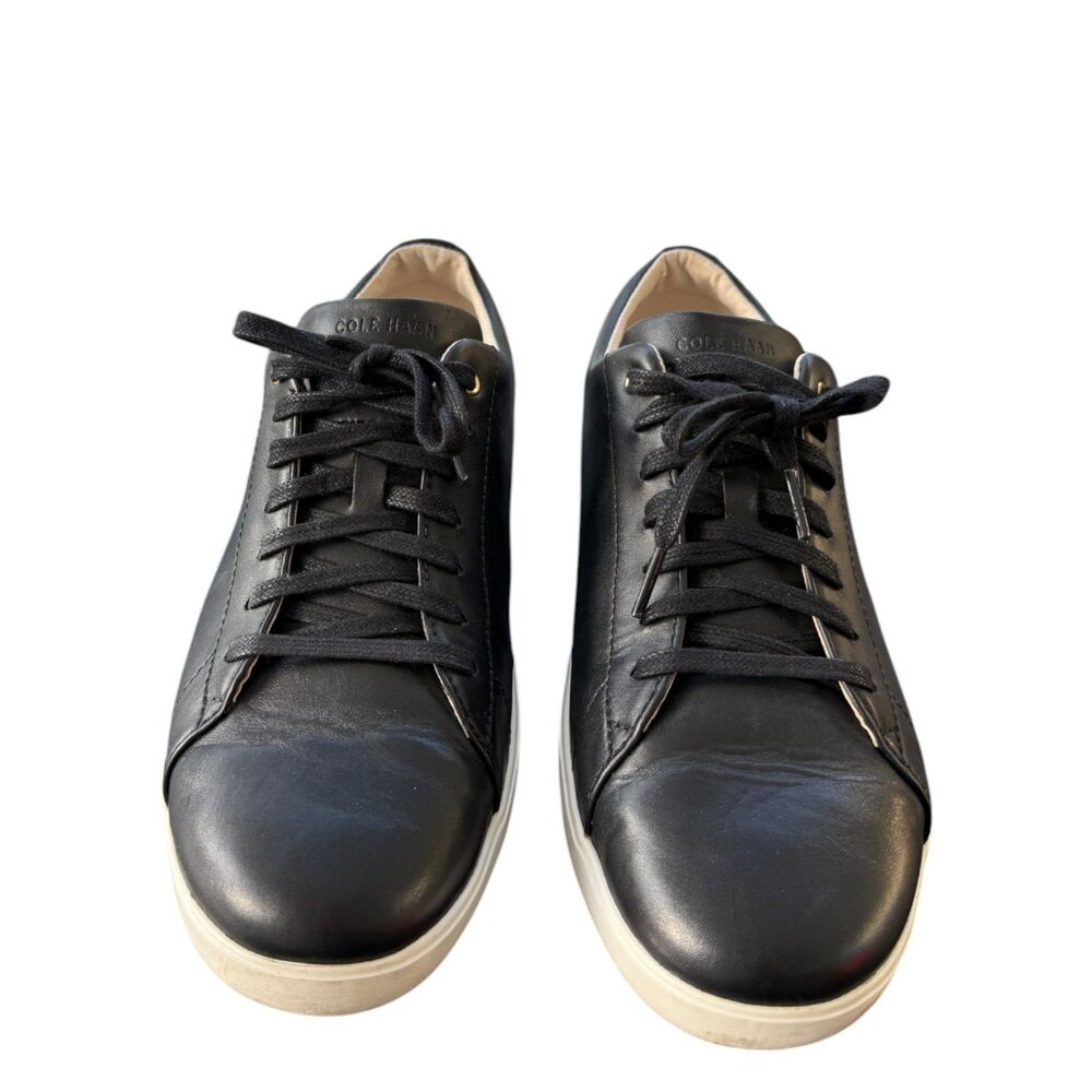 EUC Cole Haan Women's Grand Crosscourt Sneakers Black Size 9.5M - Picture 2 of 6